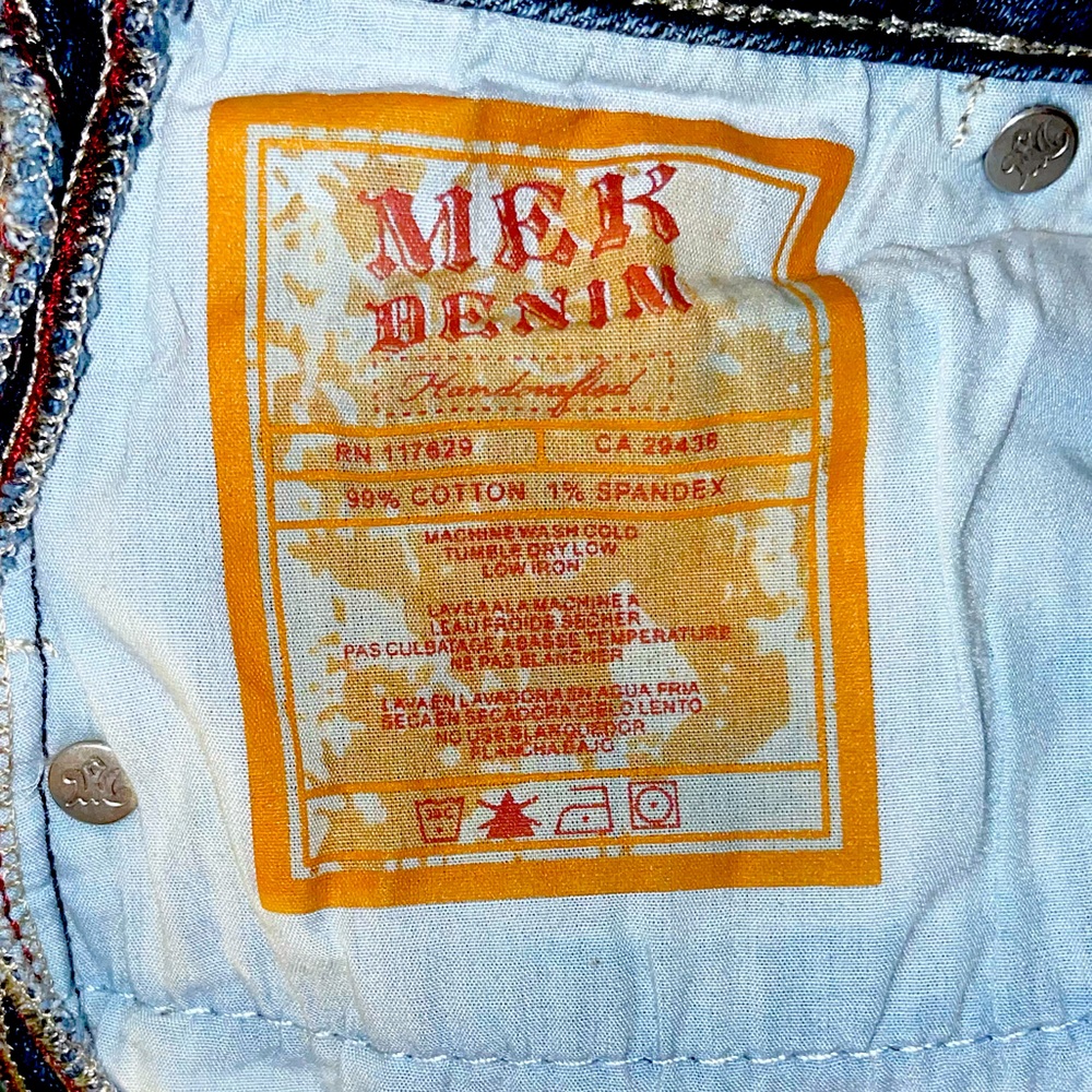 Vintage original Mek Denim Brand Jeans Oaxaca